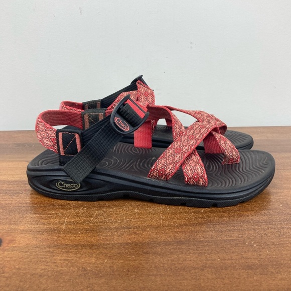 Chaco Z Cloud 2 Sandals Sport Hiking Rose Pink Eco Tread J105244 Women's Size 7. - Picture 4 of 11